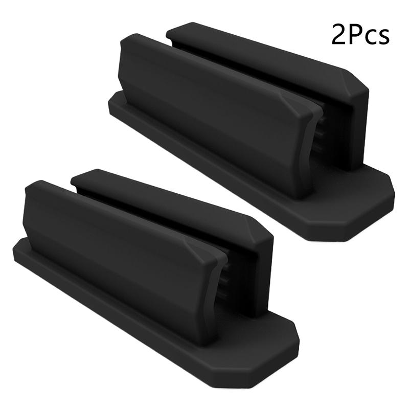 

Самоклеючий силіконовий затискач для ручки Настінний затискач для олівця Настільна маркерна ручка Кулькова ручка Тримач для зберігання Органайзер для домашнього офісу чорний