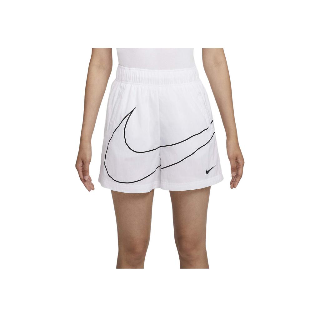Nike Sportswear Essentials Woven Comfort Three-Quarter Casual Shorts Women Shorts White HM4633100
