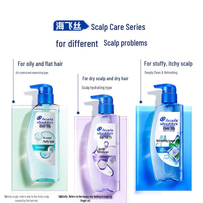 Head & Shoulders Care Fluffy Shampoo