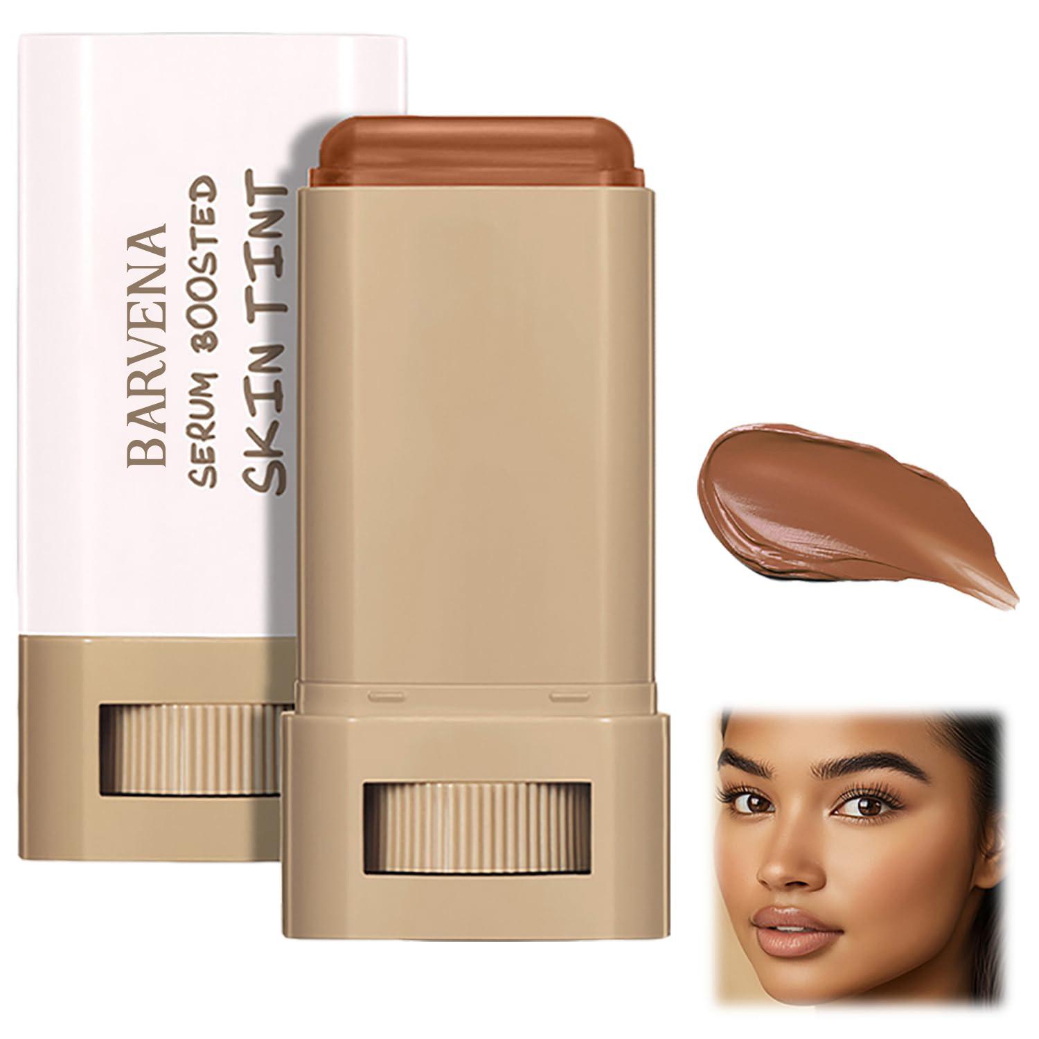 Temperature Control Foundation Cream Stick Natural Radiant Finish Non Fake White Hydrating Concealer Foundation 1 PC