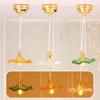 1:12 Dollhouse Led Lamp Ceiling Lamp Chandelier Mode Doll Miniature Furniture Lighting Decor Toy Micro Scene Construction Props