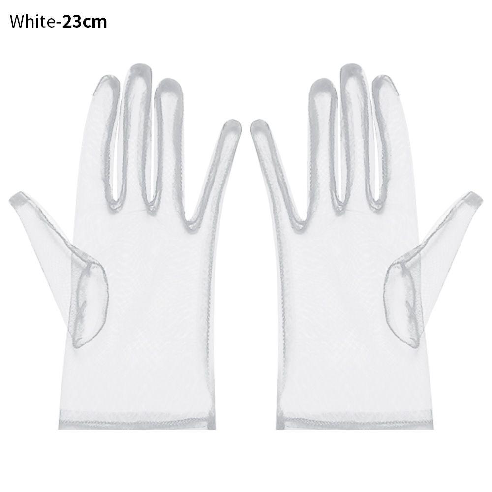 Accessories Evening Prom Decor Party Dress Tulle Gloves Wedding Bridal Gloves Bridal Gown Mittens