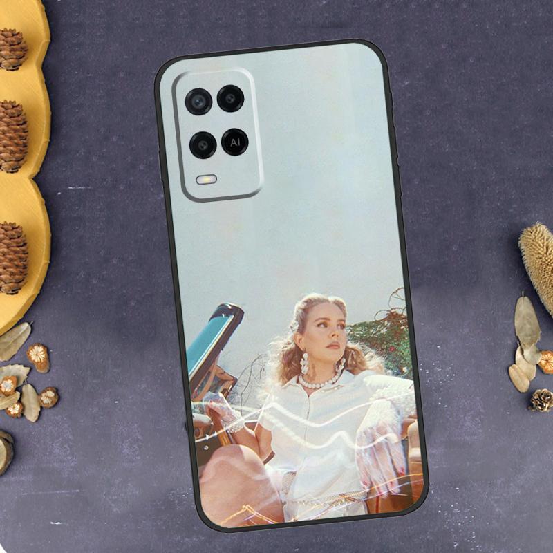 Singer Lana Del Rey Phone Case For Oppo A40 A60 A80 A78 A98 A18 A38 A58 A74 A94 A54 A16 A76 A96 A15 A17 A77 A57S
