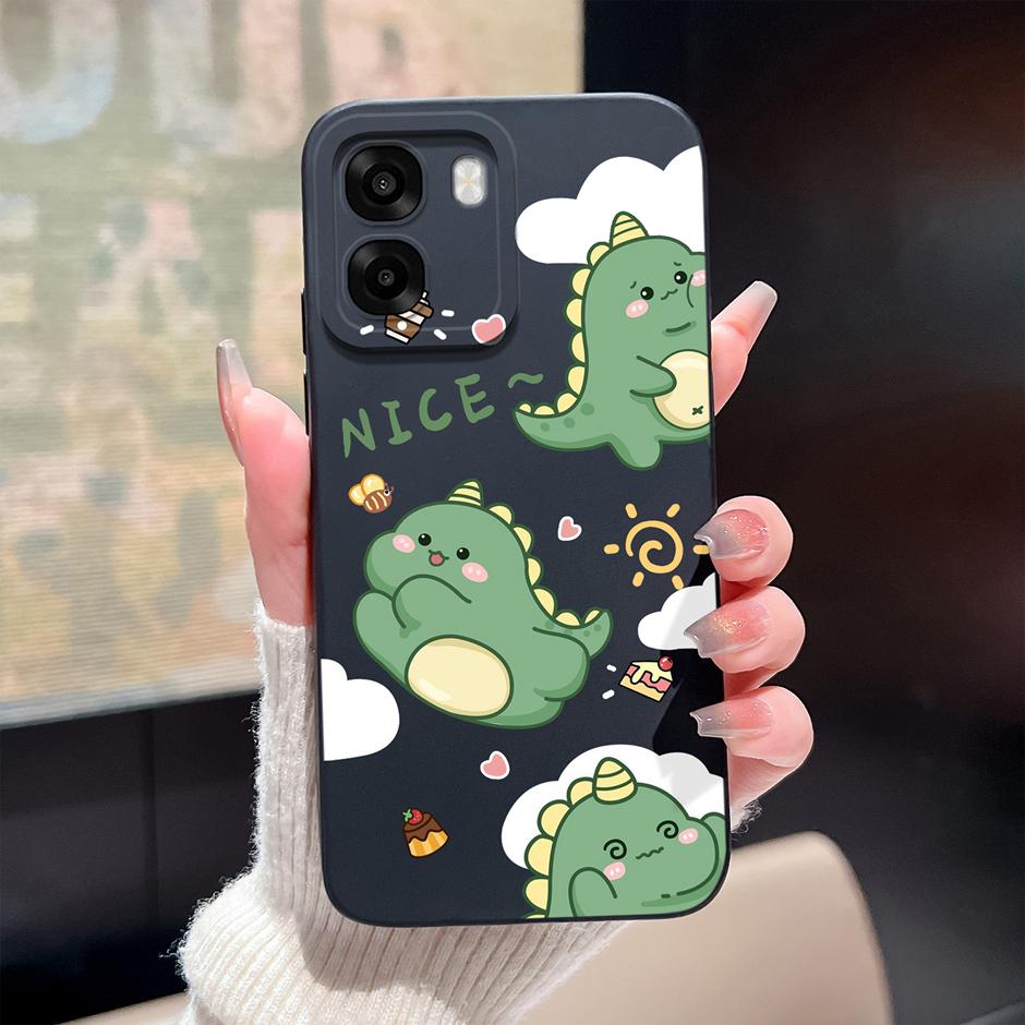 Case For Oppo A6 A6x A6s 4G 5G Cute Cartoon Cat Soft Silicone Protective Bumper Cover For OppoA6 OppoA6x A6s Anti Scratch Fundas