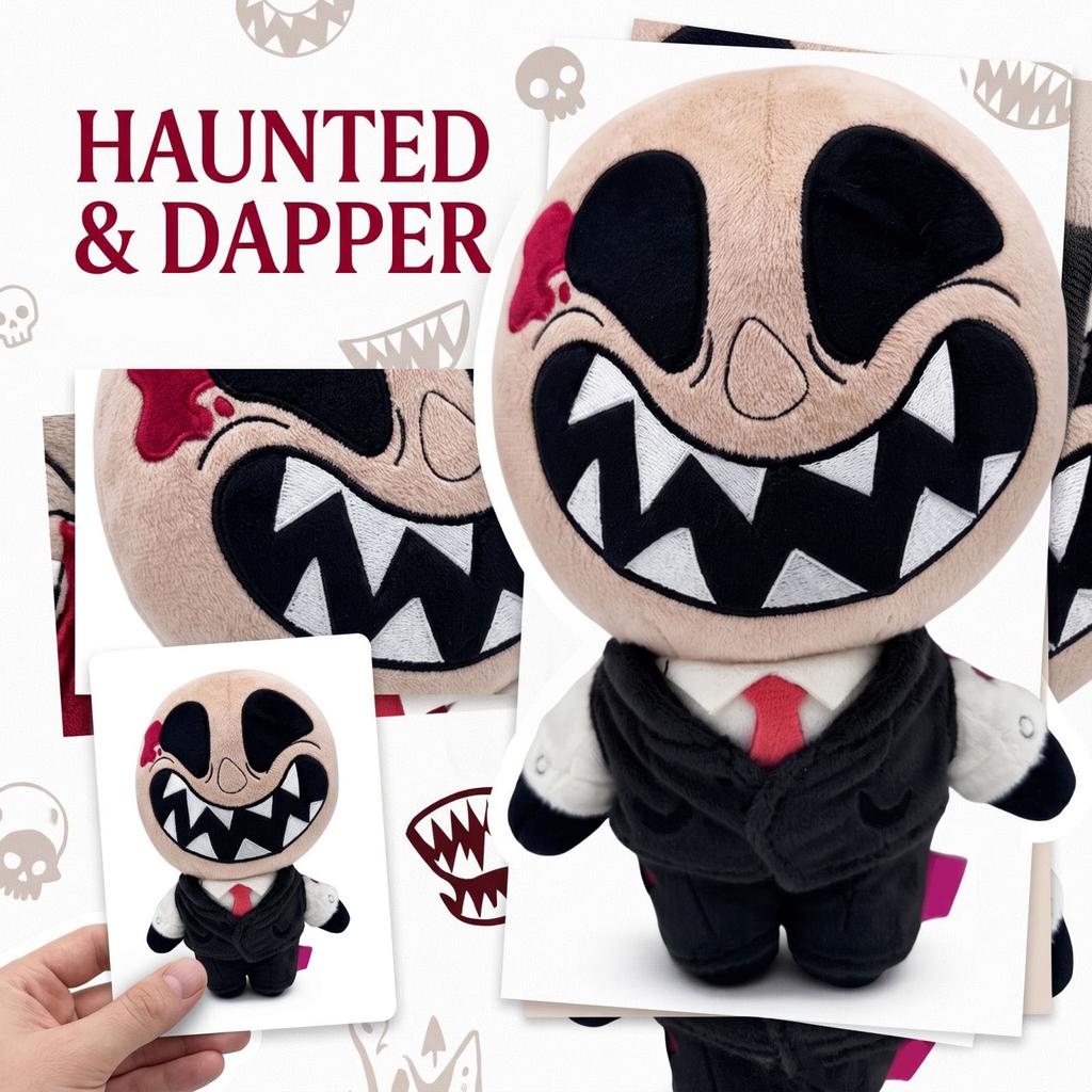 Scary Horror Plush Toy - Stuffed Animal for Halloween Decoration and Gifts