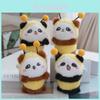 Charming Panda Bee Plush Keychain With Unique Designs Perfect For Gifts And Collectors