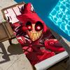 h-hazbin h-hotel cute A-alastor Towel Large Quick-Drying Microfiber soft Beach Towel for Travel Fitness Sauna Bathing Camping