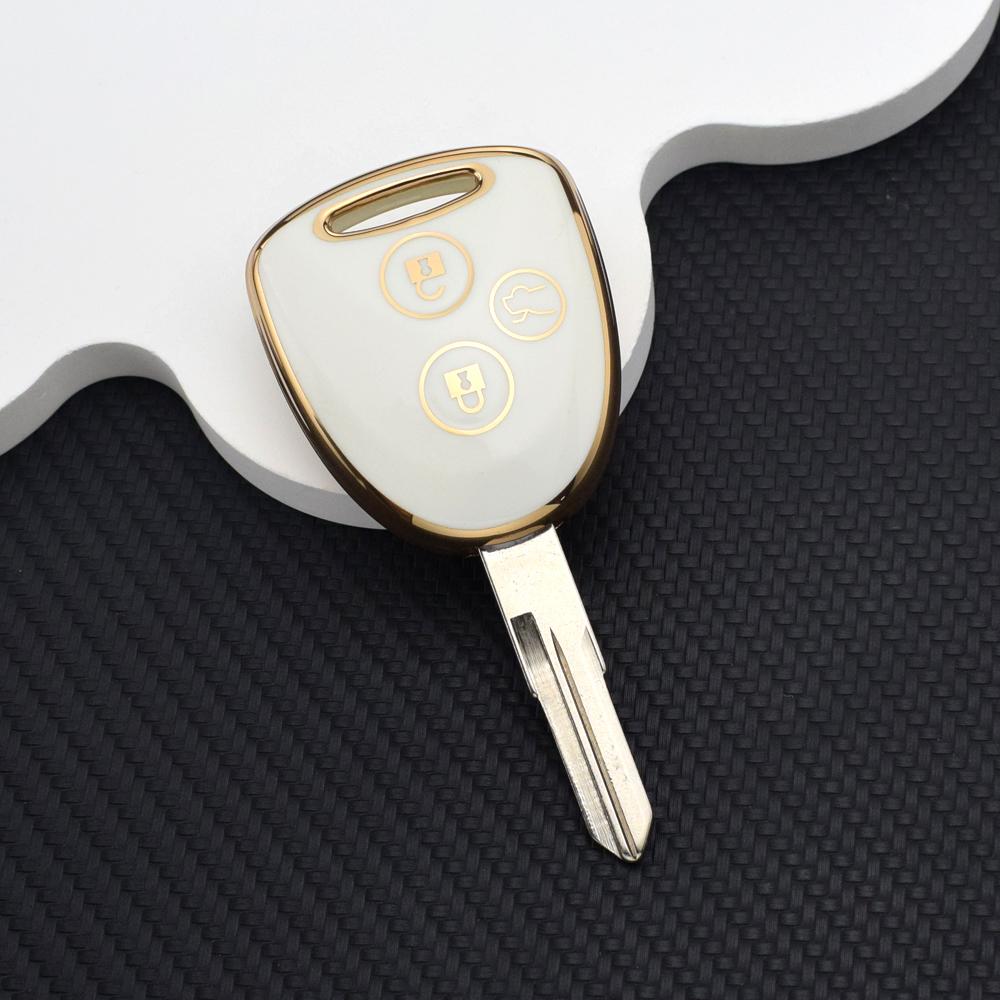 2/3 Buttons Soft Car Key Fob Cover Case For TOYOTA Grand New Avanza Daihatsu Xenia Perodua Alza Myvi Axia Remote Key Protector Cu20