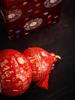 Exquisite Large Ceramic Tea Can with 'Hundred Blessings' Gourd Design: Moisture-proof, Ideal Gift for Elders, Weddings & Business Celebrations