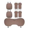 Breathable Non-Slip Ice Silk Car Seat Cushion Summer Cool 3-Piece Set