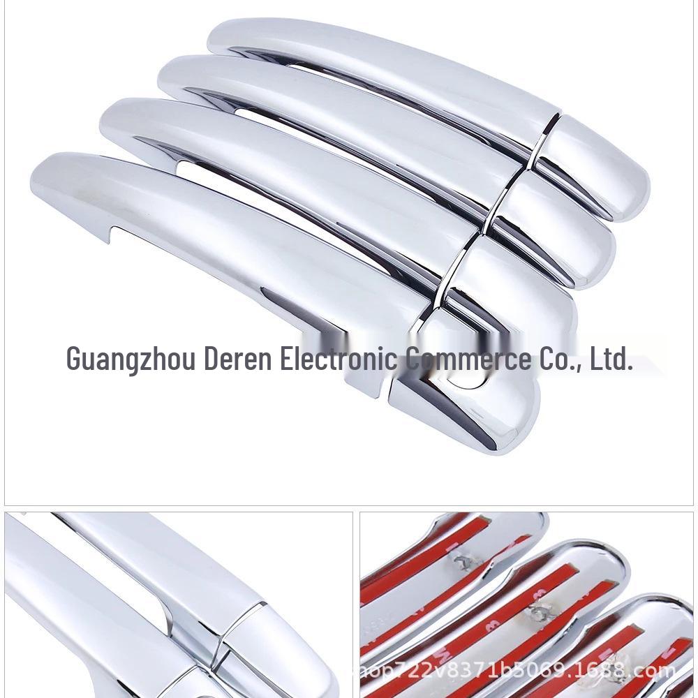 Chrome Door Handle Stickers for Peugeot 207/308/407SW