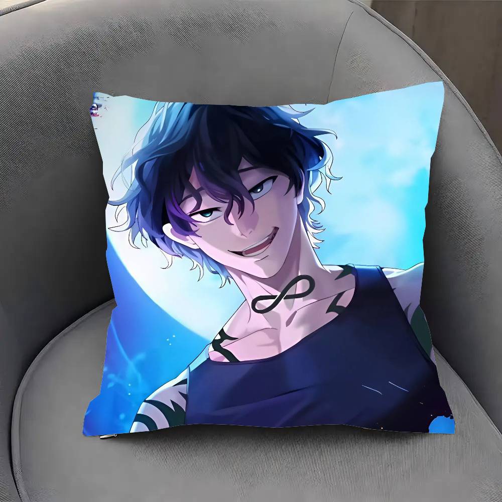 Yamato Endo Anime WIND B-BREAKER Pillow Case Fashion Square Pillowcase Bedroom Sofa Room Ins Decoration Leisure