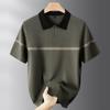 Men's Plus Size Business Casual Polo T-Shirt