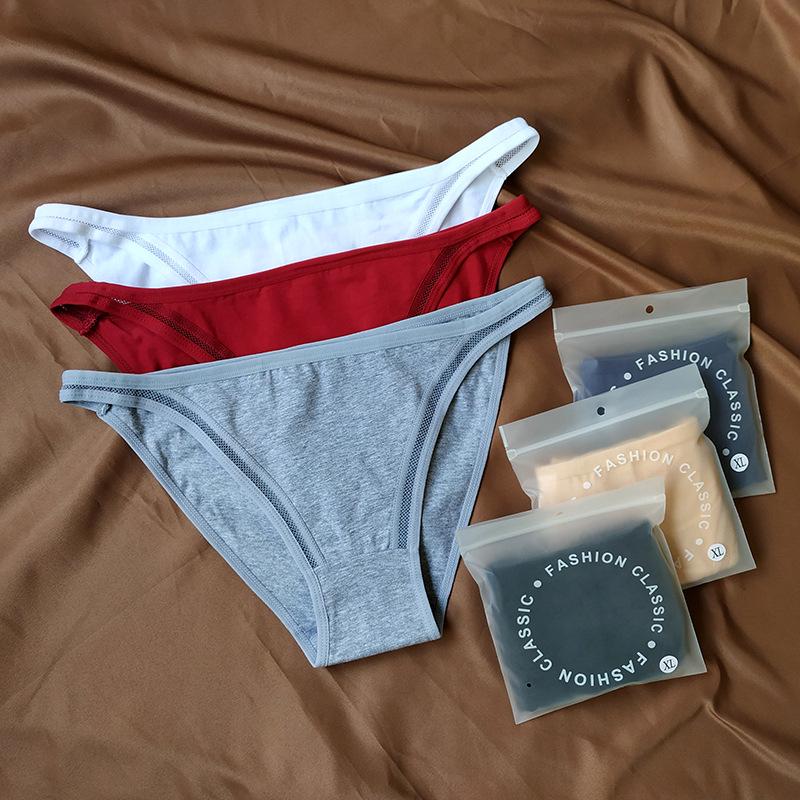 Breathable Low-Rise Cotton Panties for Women - Sexy Sweet Hollow Out Design for Summer