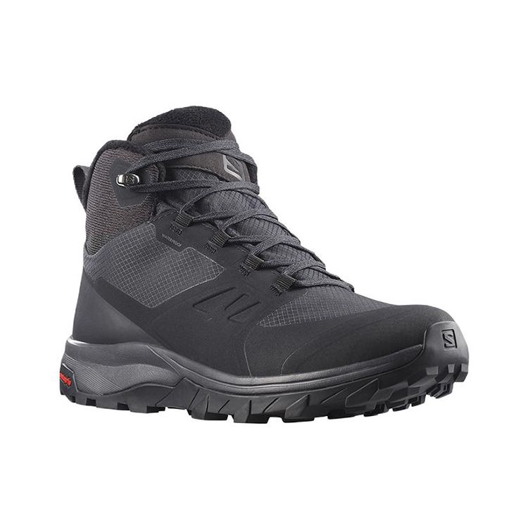 Salomon Outsnap CSWP Versatile Shock Absorbing Slip Resistant Durable High Top Hiking Shoes Women Hiking Shoes 411101