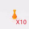 MOC City Building Blocks Character Scene Creative Accessories Mini Brick Color Wine Bottle Reagent Bottle Set Box Toy Gift X007