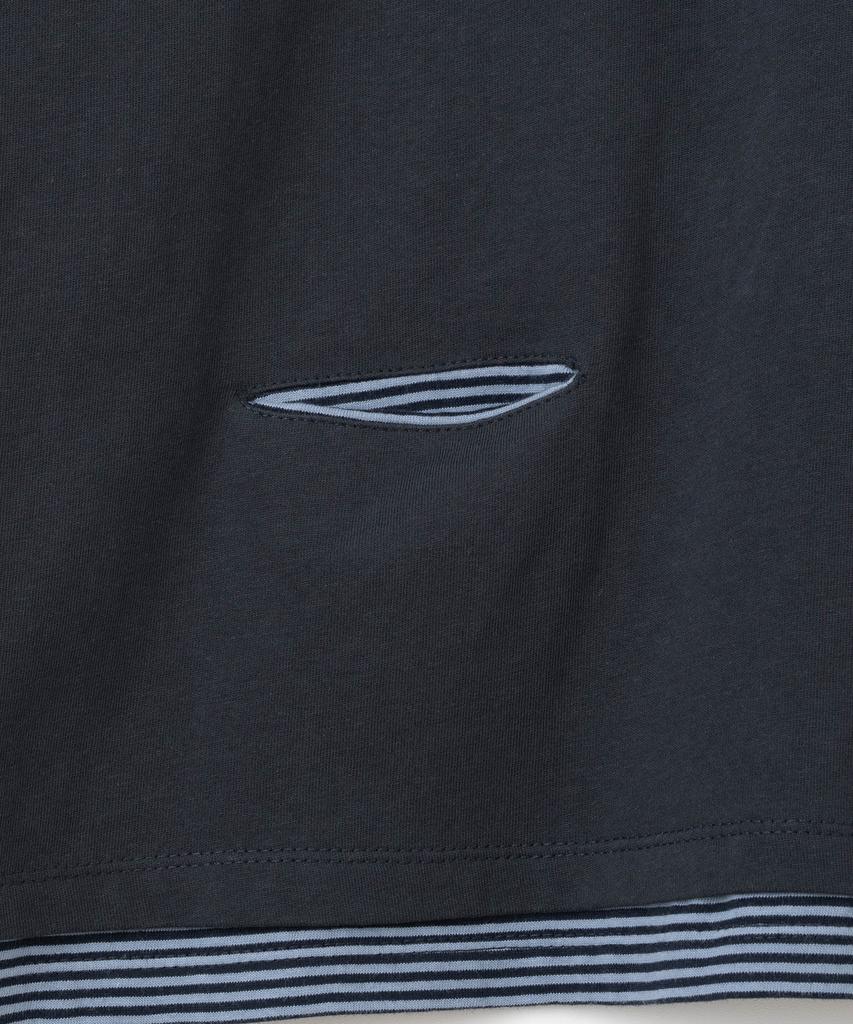 MILLO ARCHIVE Kuchen Layered Long Sleeve [Navy]