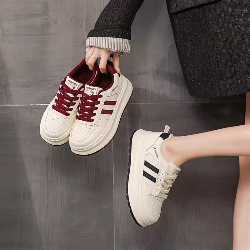 Little white shoes children's versatile board shoes spring and summer new thick-soled heightening breathable casual sports women's shoes