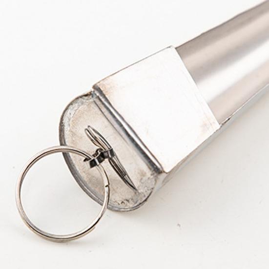 Lopatka na krmivo pro ptáky s hrází Snadno použitelná Krmí Nerezová klec pro domácí mazlíčky