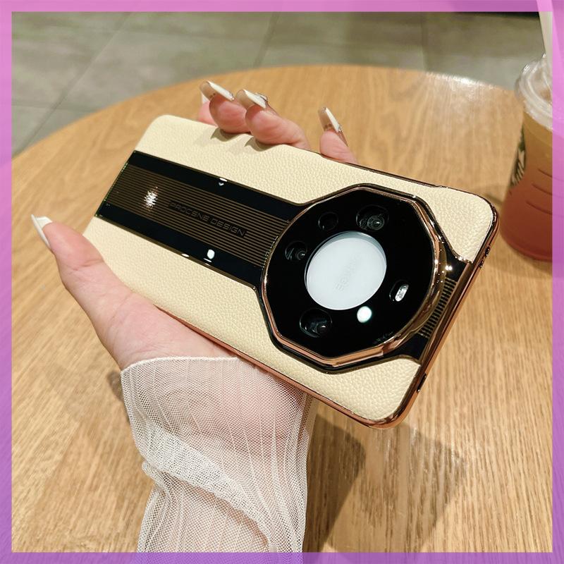 

Подходит для чехла для мобильного телефона Huawei Mate60pro, мгновенно превращенного в Porsche Mate40 Business Pro, полностью закрывающий противоударный чехол Honor Magic3