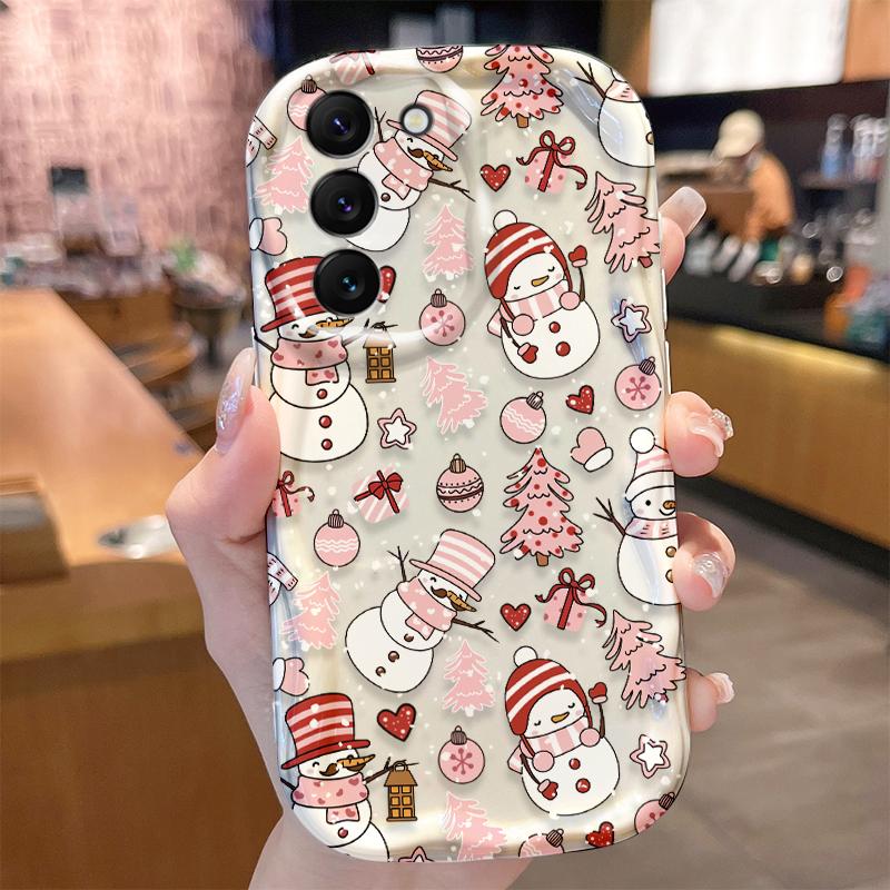 Hot Santa Claus Christmas Phone Case for Samsung Galaxy A50 A35 A34 A33 A32 A24 A23 A22 A13 A12 M55 M54 M35 M14 Protective Cover
