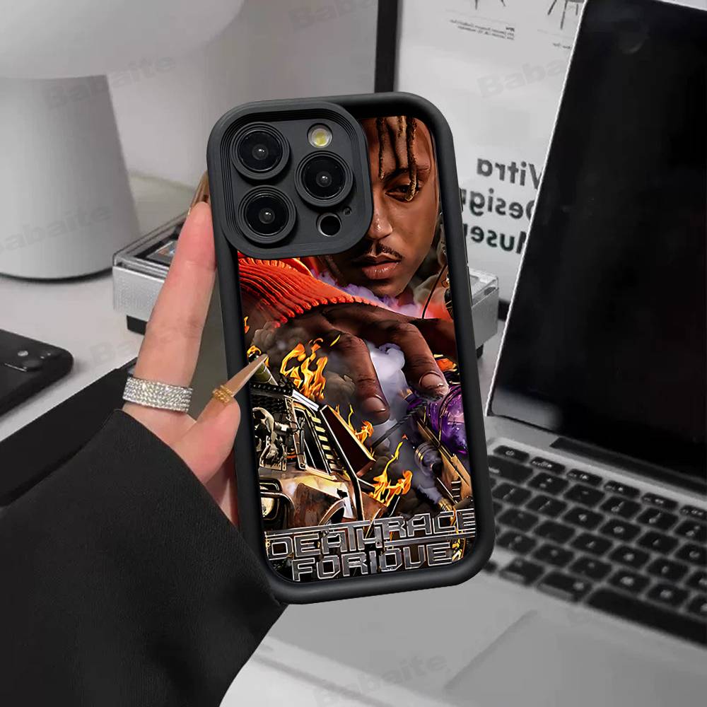 

Rapper J-Juice Wrld Phone Case For IPhone 17 16 15 13 11 12 14 Pro Max Plus Silicone Cover Shell iPhone 17 Air
