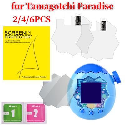 2/4/6pcs Screen Protector Film for Tamagotchi Paradise Game Machine Soft TPU Film Scratchproof Screen Film Shatterproof