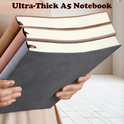 7 Kolorów A5 Bardzo Grubość Miękka Skóra Syntetyczny Notes do Biura/Biznesu/Nauki Wodoodporny i Odporny na Zużycie Notes