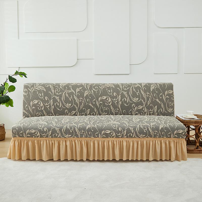 

Специально для утолщенного трикотажного жаккардового дивана, покрывала, юбки, чехла для дивана без подлокотника, складного чехла для дивана Small (160-190cm)