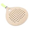 Beach Tennis Paddle Lightweight Wooden Beach Tennis Racket Better Control Anti Slip