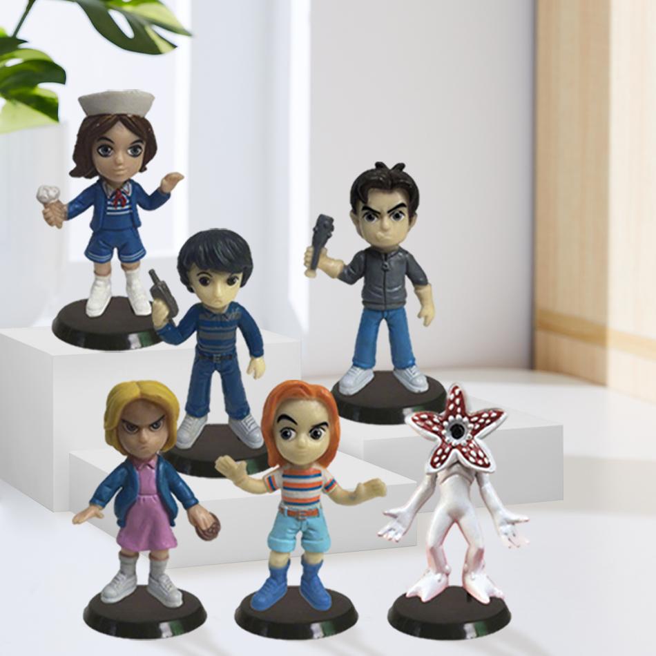 12/6pcs Demogorgon Strangered Things Vecna Desktop Toys Kid Gifts Figure Collectible For Tabletop Desk Decor ornament Kid Friendly Entertaining Fun