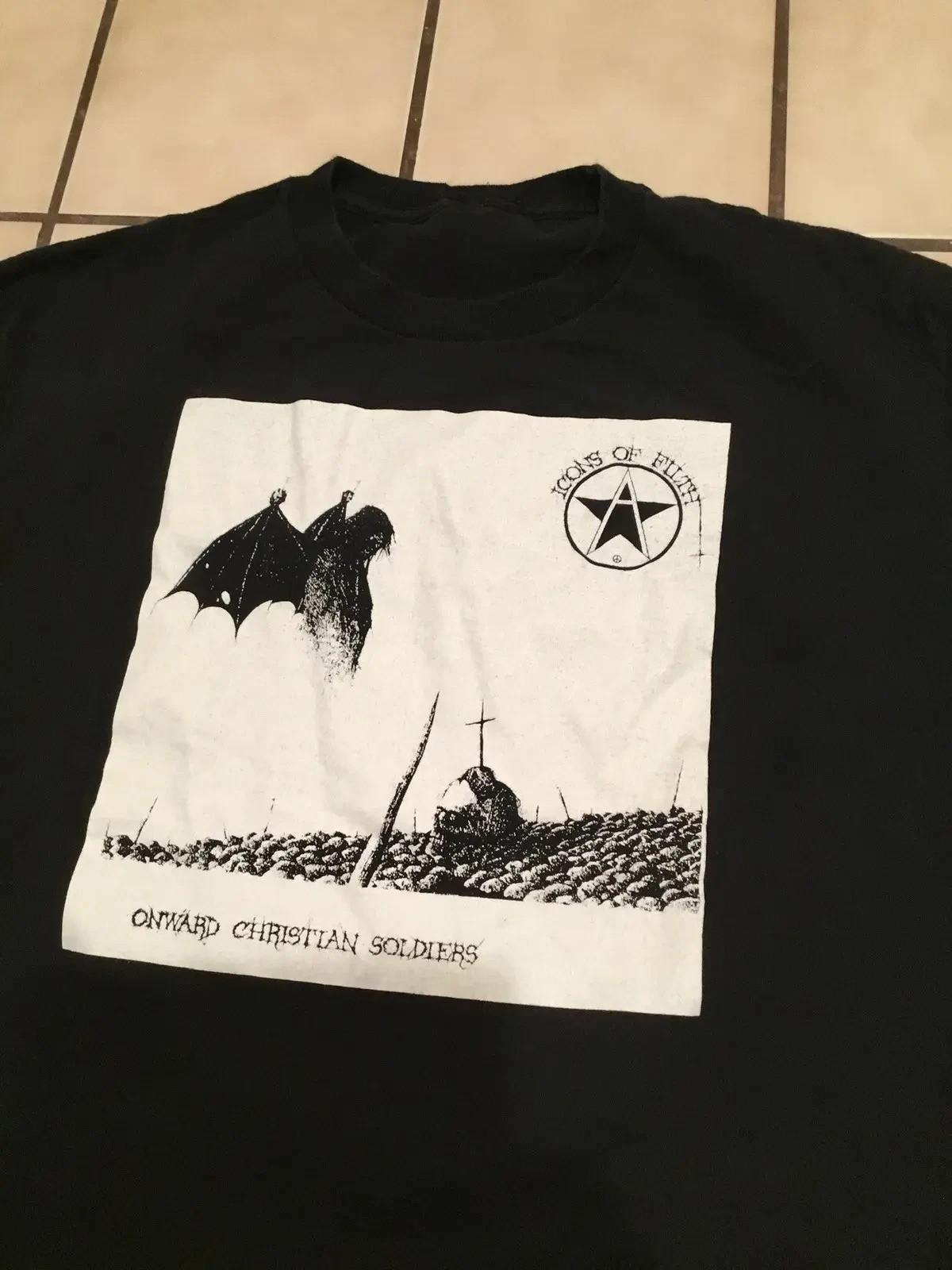 Icons of Filth Onward Christian Soldiers Shirt Unisex Concert MI607 L