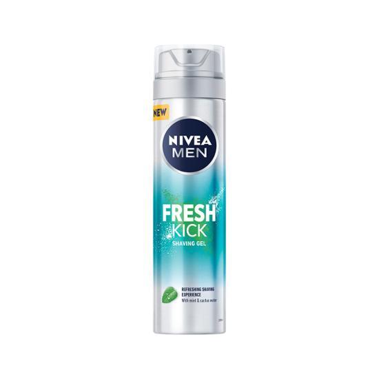 Nivea Men Fresh Kick Shaving Gel 200ml