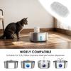 32Pcs Replacement Activated Carbon Filter Cat Dog Water Fountain Stainless Steel Dispenser Feeders Pet Dispenser Filtration