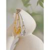Yhpup Stainless Steel Butterfly Pendant Daily Chic Necklace 18K Plated Stain Less Metal Neck Fashion Jewelry Waterproof