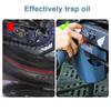 Motorcycle Chain Oil Storage Box - Splash-Proof Cleaning Tool for Anti-Spray Chain Maintenance