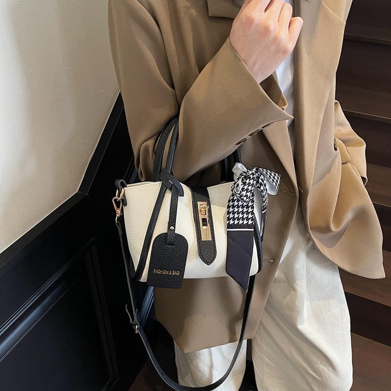 Premium texture bag women's new foreign style versatile messenger bag fashionable portable bucket bag