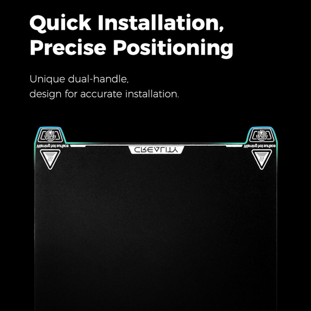 Creality K2 Plus Epoxy Resin Build Plate 3D Printer Print Platform with Excellent Adhesion High Flatness Wear