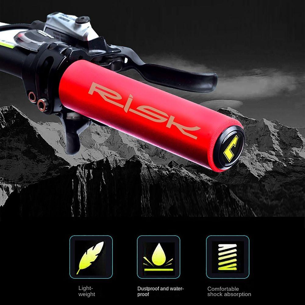 2PCS Anti-slip Cycling Bike Grips Silicone Mountain Bike Handlebar Cover  Bike Accessory