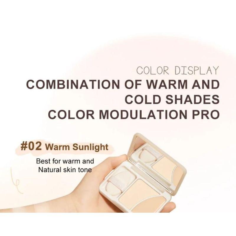 Judydoll - Dual-Color Highlighter Palette - 2 Colors