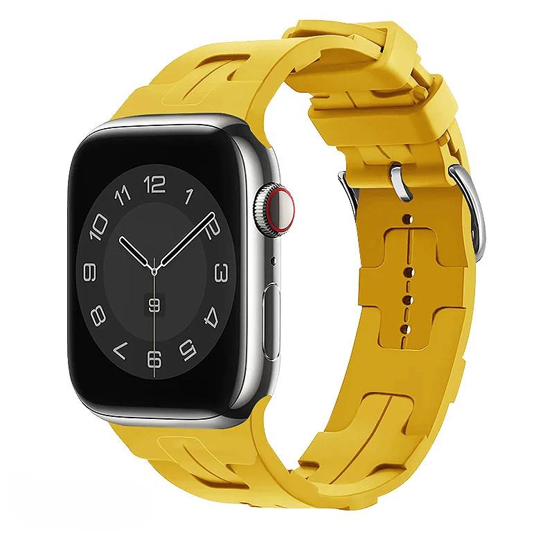 Silikonarmband für Apple Watch Band 46mm 42mm 45mm 41mm 49mm 44mm 40mm Weiches Armband iWatch Serie 10 Ultra 9 8 7 6 5 SE 4 Armband