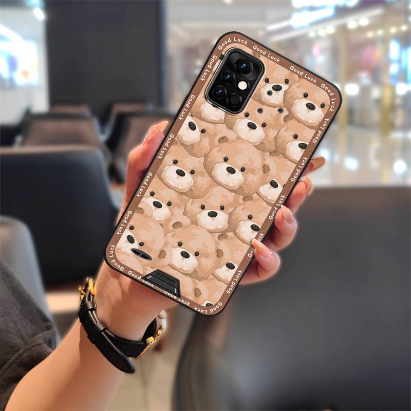 Fashion Design Protective Phone Case For UMIDIGI Bison Pro Anti-knock Durable Cartoon Anti-dust Dirt-resistant Silicone