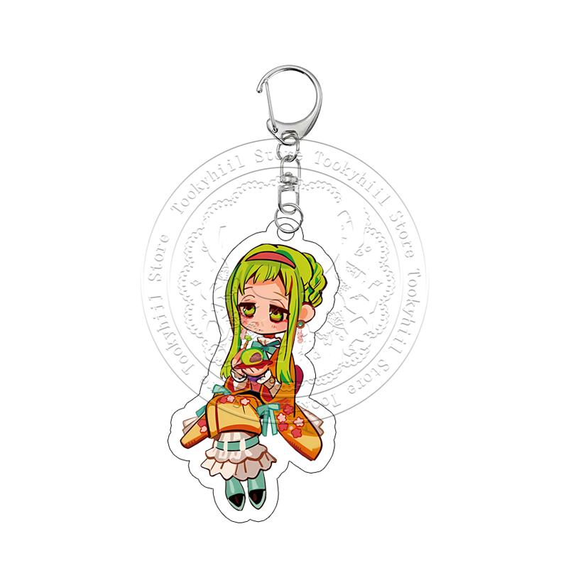 Hanako-kun Cartoon Acrylic Keychain Kawaii Nene Aoi Sousuke Anime Role Characters Collection Acg Pendant Bag Decor Birthday Gift