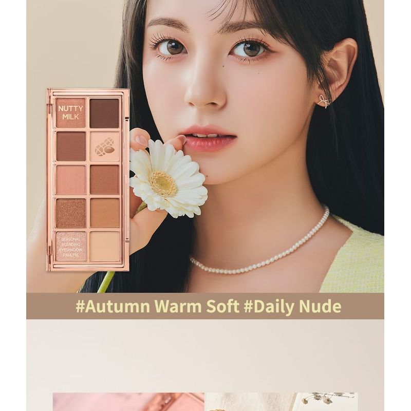 Peach C - Seasonal Blending Eyeshadow Palette - 6 Types