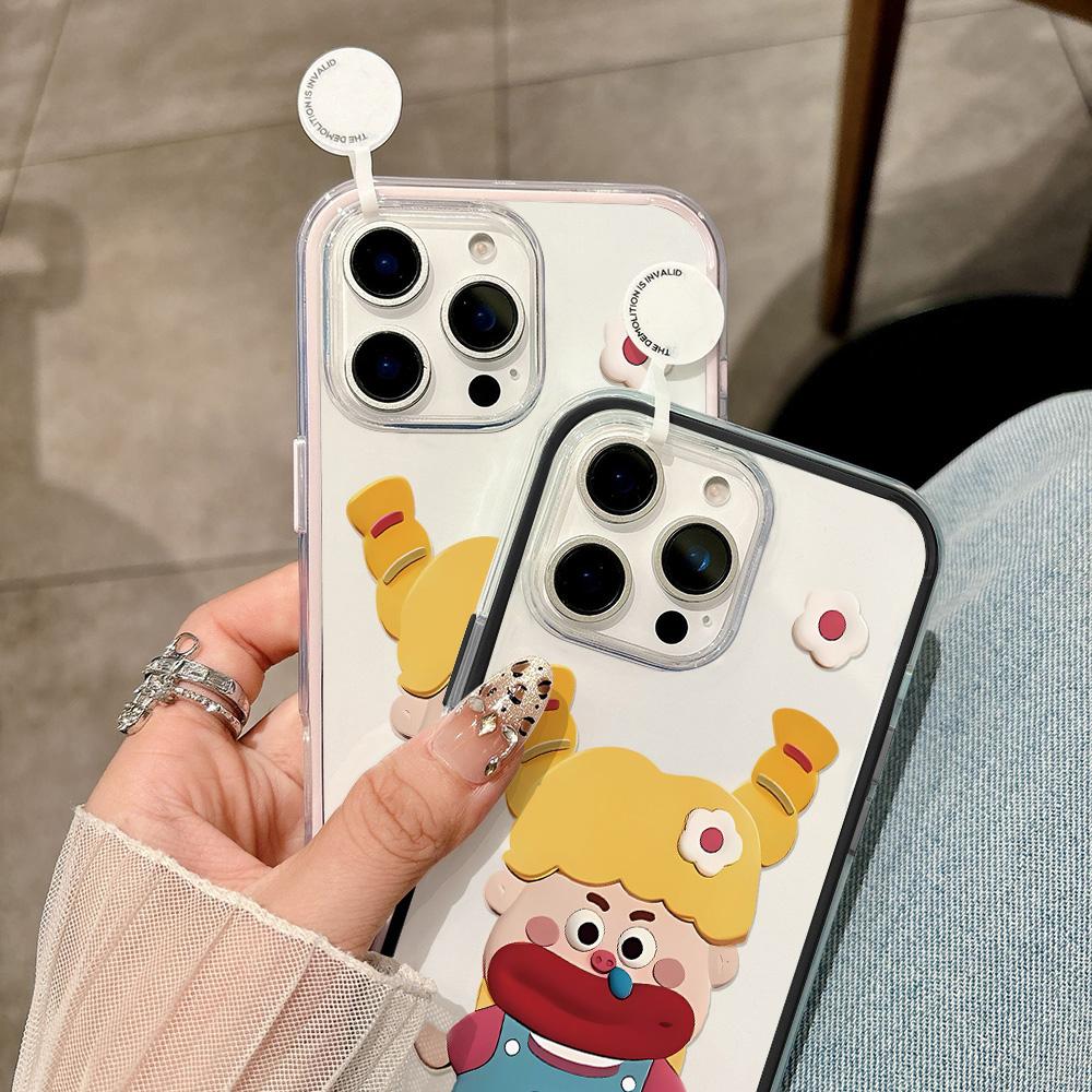 Malovaný kryt na telefon pro iPhone 17 11 12 13 14 15 16 iPhone 17 12 13 14 15 16 Pro 17 12 13 14 15 16 Pro Max  Vysoce kvalitní malovaný zvířecí roztomilý kryt na telefon