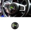 Carbon Fiber 1PCS Steering Wheel Horn Button For Jaguar XE 2016-2019 Cover Trim