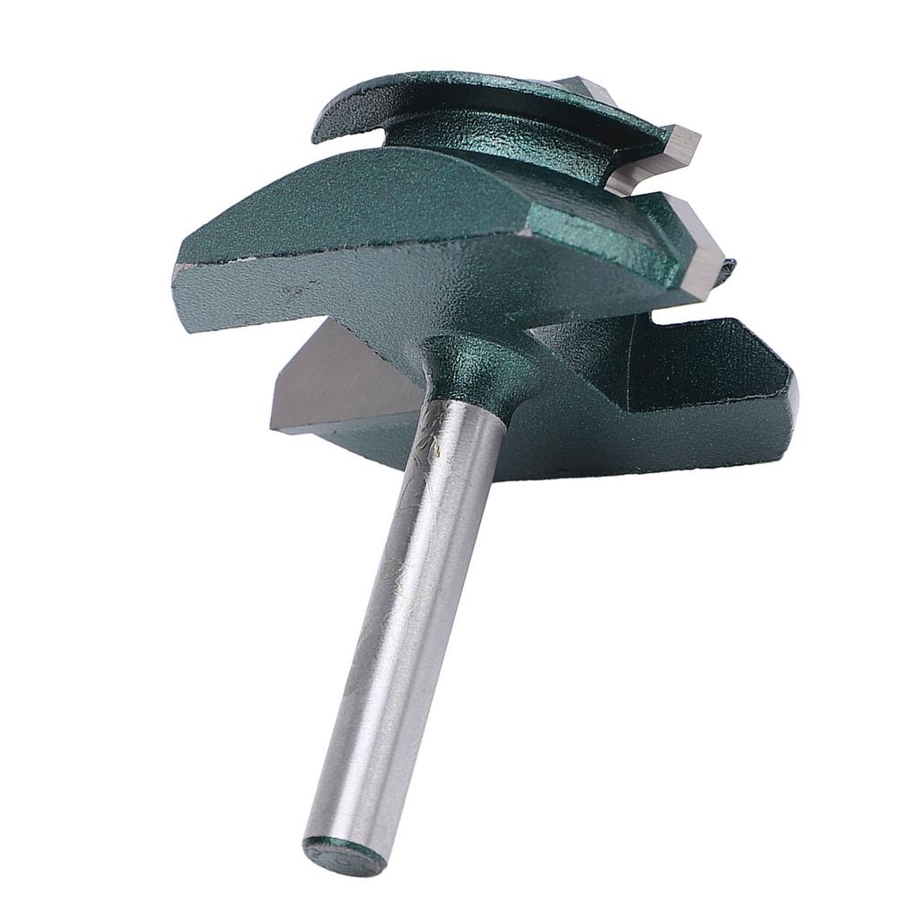 Wood Router Bit 45 Degree Locking Miter Joint Bit for Woodworking Projects 1/4 Inch Shank 2 Inch Cut