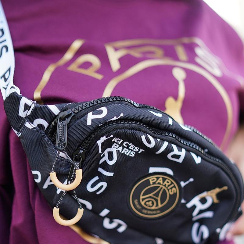 Jordan Polyester Crossbody Bag Fanny Pack Regular Unisex Black Jordan DB8218-010