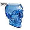 Vaso da Parete Teschio Gotico Talos, da Tavolo o da Parete, Trasparente per Fiori, per Arredamento Casa Scuro, Regalo Unico con Estetica Macabra