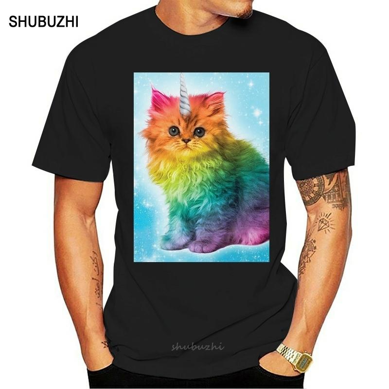 Rainbow Cat Unicorn T-shirt